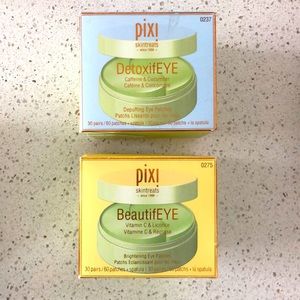Pixi Bundle 2 tipes of DetoxifEYE Eye Patches New In Packaging